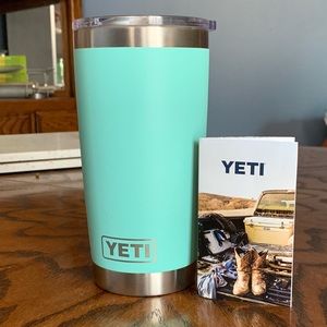 Yeti Seafoam 20oz Tumbler *Brand New*